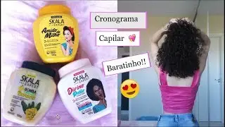 CRONOGRAMA CAPILAR BARATINHO - Cremes Skala - Thays Julyana
