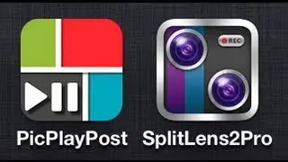 Clone yourself in video Splitlens2 and multiple videos in one with PicPlayPost