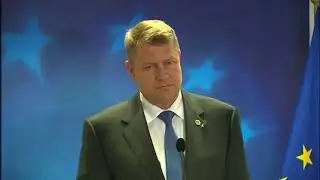 Klaus Iohannis este intrerupt de Emilut