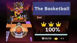 Rolling Sky - The Basketball [100% + Perfect way]