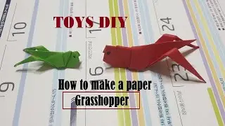 How To Fold An Origami Grasshopper ,Origami