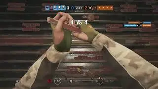 The new gold gun game mode in rainbow 6 siege so good