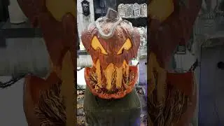 Gourdo and The Floating Howling Spirit Halloween animatronics