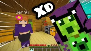 Probando Minecraft PERO con MEMES👻🤑
