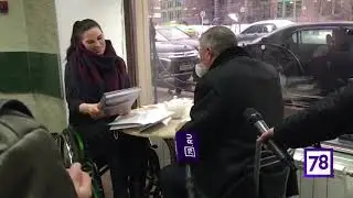 Александр Беглов и Наталья Камолинкова Защитим остров Васильевский