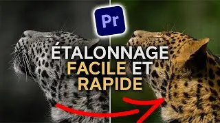 Étalonner rapidement une vidéo sur premiere pro