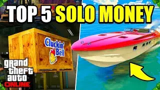 Top 5 BEST WAYS To Make MILLIONS SOLO in GTA 5 Online! (2024)