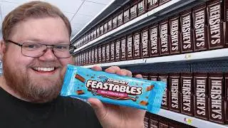 😱T2x2 COMPARES MRBEAST AND HERSHEY'S FEASTABLES CHOCOLATE: WHICH TASTES BETTER?
