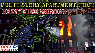 Massive Manhattan Apartment Fire! | Heavy Fire on Arrival | EmergeNYC Gameplay