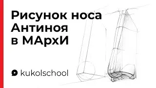 How to Draw the Antinous Nose — MARCHI Tutor