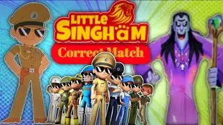 Which Little Singham is Correct Pair ?? 🤔 | LS New Episodes 2022 Funny Video | Wrong head 🤣