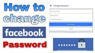 How to Change facebook Password