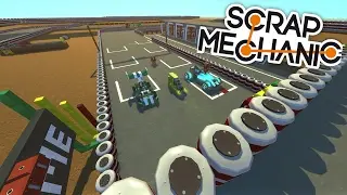 DE CARRERAS EN EL CIRCUITO DE KARTS!! SCRAP MECHANIC. Lomacs