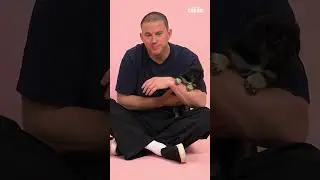 Cuteness overload! 🥺 💕 The Channing Tatum and Zoë Kravitz Puppy Interview premieres tomorrow!