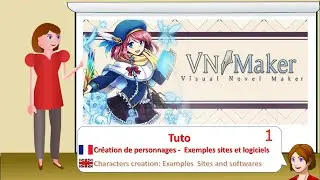 Tuto 1 (FR/ENG) :  Characters creation - Websites and softwares examples