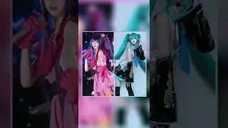 Ai Hoshino VS Hatsune Miku #shorts #aihoshino #hatsunemiku #oshinoko