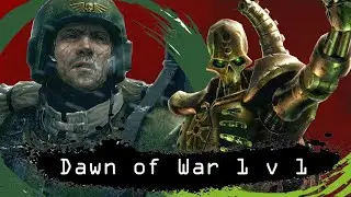 Dawn of War Soulstorm 1 v 1 Necrons (:)) vs Imperial Guard (den_spiderman)