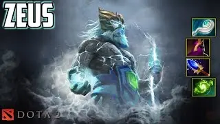 DOTA 2 po Polsku - Zeus - NAJLEPSZY SPOSÓB NA KILL STEAL (Polski Komentarz)