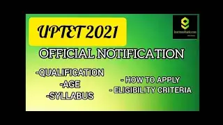 UPTET 2021 Full information || Government exam updated