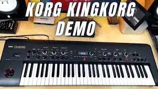 Korg KingKORG Demo - no talking -