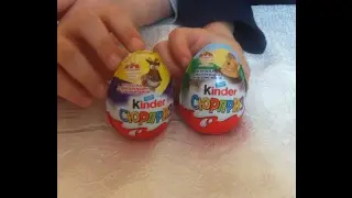 NEW 2017! Распаковка Киндеры Три богатыря и Морской царь Kinder Surprise