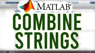 Combine Strings in MATLAB | MATLAB 
