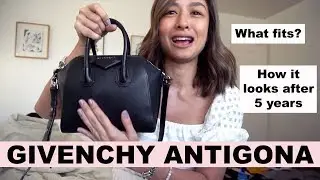 How my GIVENCHY ANTIGONA MINI looks after 5 years + WHAT FITS || Kelly Misa-Fernandez