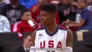 为什么王哲林躺在家里睡大觉都能被NBA选中，看完这场比赛就明白了