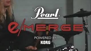 Pearl artisti Tapani Fagerström Pearl e/Merge sähkörummut