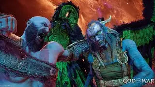 God of War Ragnarök Fighting Two VALKYRIES  Story Trailer