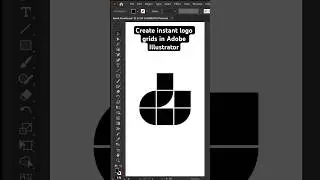 Create instant grids in Adobe Illustrator #logo #logogrid #logogridgenerator