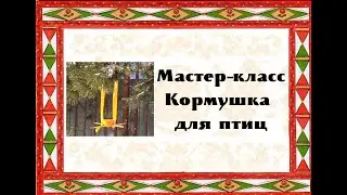 Кормушка для птиц из апельсина
