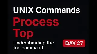 UNIX Commands – top Command Explained | Day 27