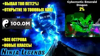 ВЫБИЛ ТОП ПЕТА/100 ИНЬ-ЯНЕЙ/ОТКРЫЛ ВСЕ ОСТРОВА В ROBLOX NINJA LEGENDS