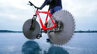 Epic Cycling on Ice