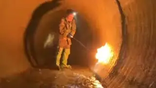 Сусанин залез в глушитель 