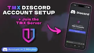 Discord Education (Part 1) - Make an Account & Join TMX