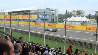 2013 F1 GP d'Italia Monza 08.09.2013 at grid after warm-up lap