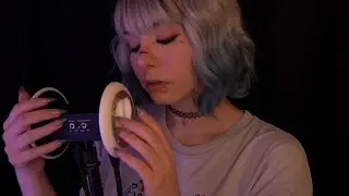 ASMR | extra gentle Ear Tapping & Mic Blowing - no talking, ear to ear