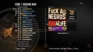Self-Proclaimed KKK Member in Call Of Duty Lobby (Funny)