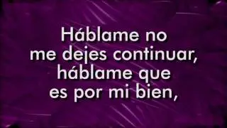 Dios Hablame BARAK Letra