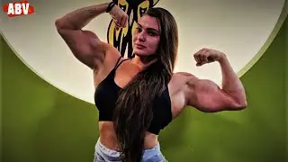 Jessica Sestrem female muscle growth and flex.