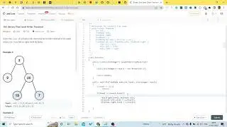 102. Binary Tree Level Order Traversal #java #javainterviewquestions #leetcode