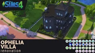 Ophelia Villa Renovation | Sims 4 | Speed Build
