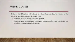 Friends in C++