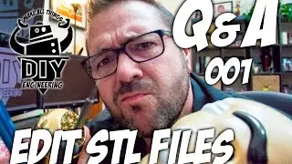 Q&A 001: Editing .STL Files with Fusion 360