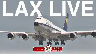 LAX LIVE | LIVE PLANE SPOTTING LIVE STREAM FROM LOS ANGELES CALIFORNIA WEBCAM
