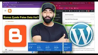 Blogger vs WordPress for Making Money || Blogging Konse Platform pr kare?