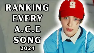 ranking A.C.E's full discography