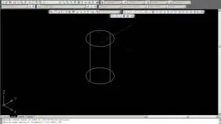 Perintah Cylinder 3D pada Autocad